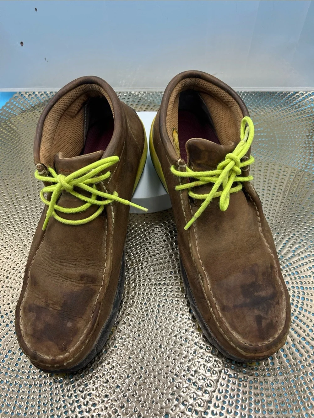 Twisted X men 10 steel toe chukka moc work boots
